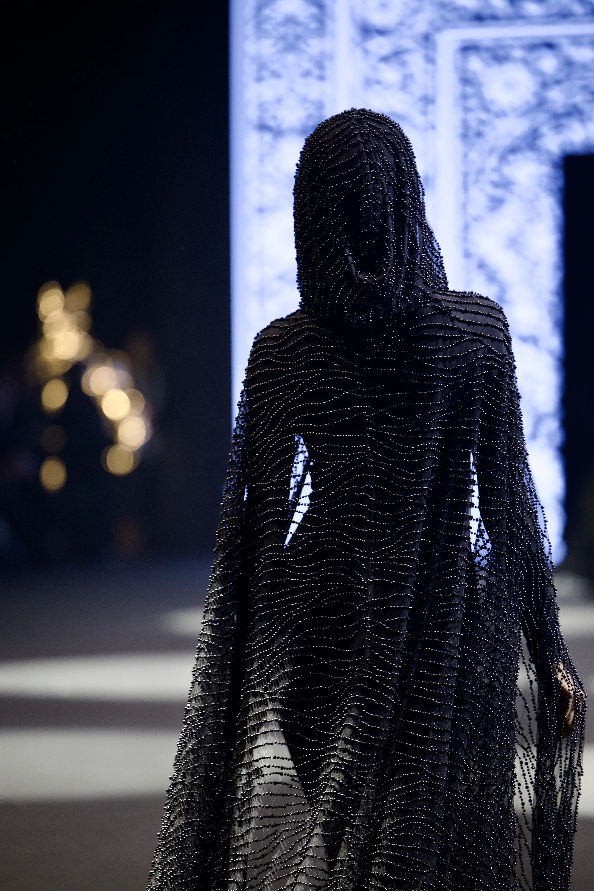 Абайя "россыпь бусин"