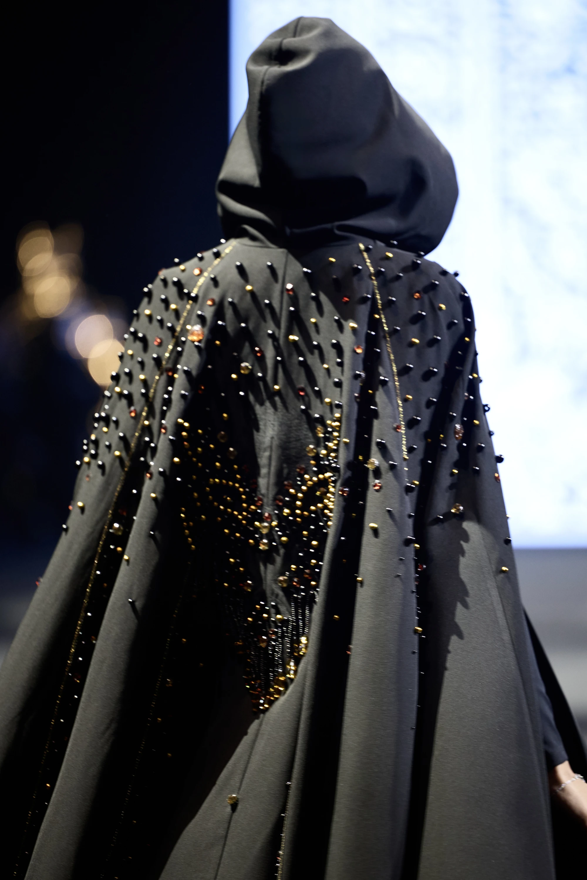 Абайя жемчужный барс (цветной)