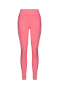 Леггинсы в рубчик (Розовый, XS)