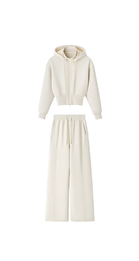 Костюм кроп-худи и джоггеры R-CASUAL
