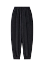Джоггеры Барс Велюр (total black, S)