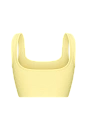 Топ в рубчик (Желтый, XS)