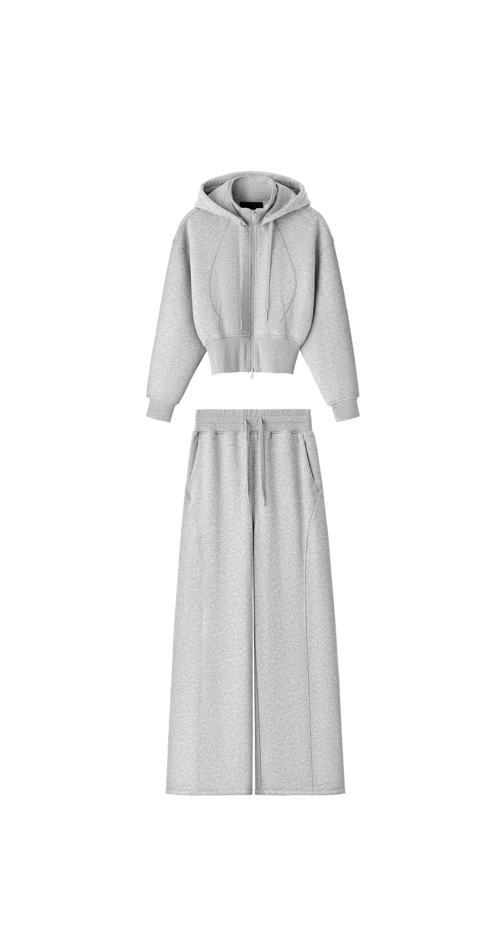Костюм кроп-худи и джоггеры R-CASUAL